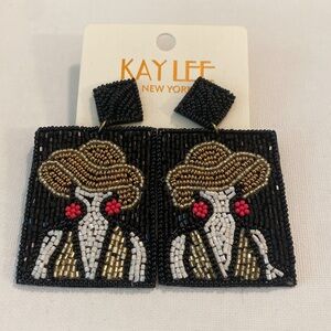 Kay Lee handmade earrings NWT